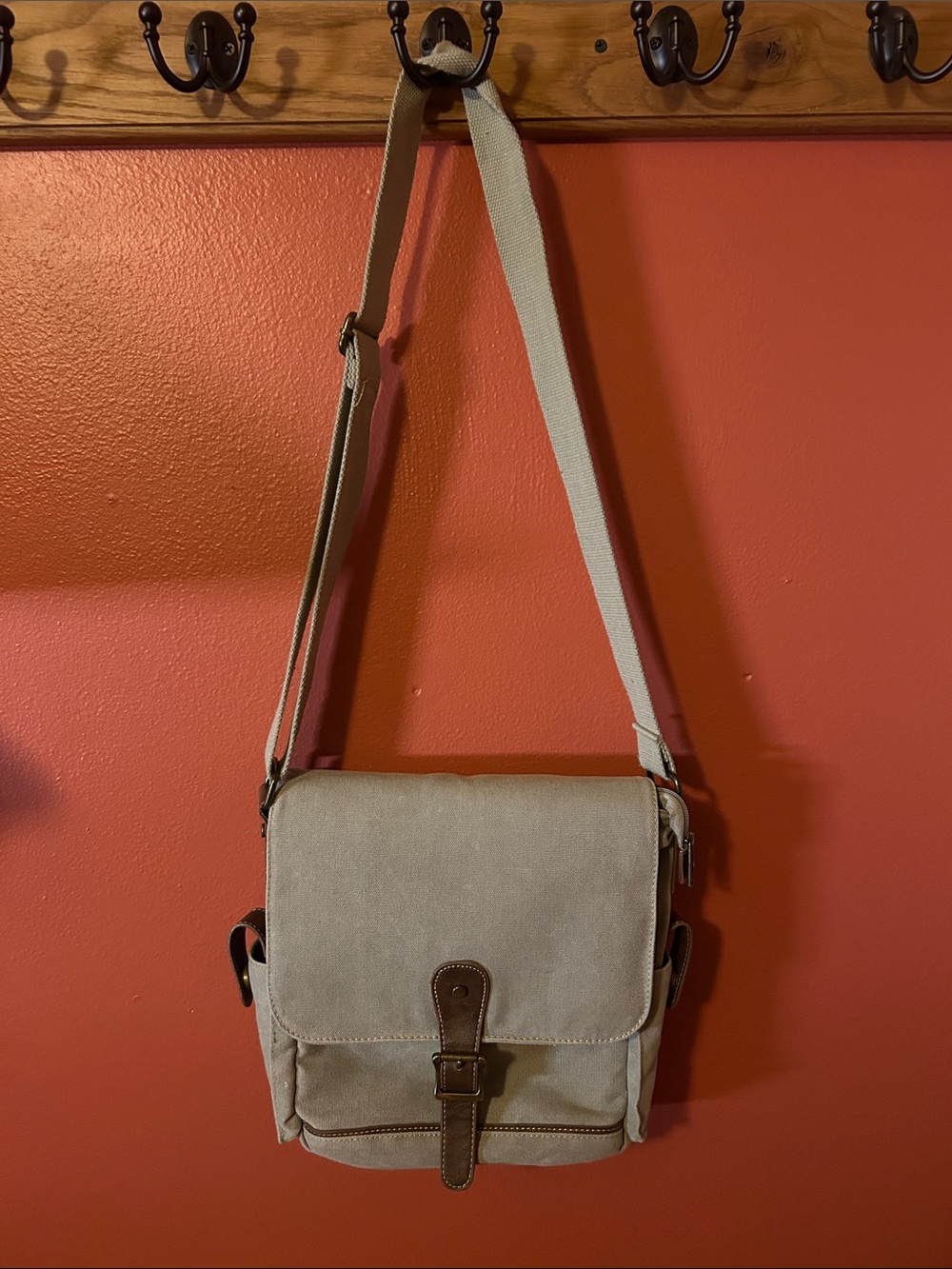 Cargoit Canvas Messenger Bag with Adjustable Strap